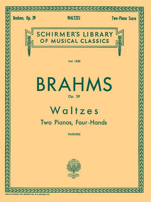 Hovedbilde Johannes Brahms - Waltzes, Op. 39 (set)