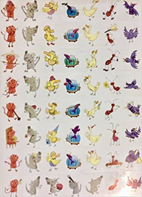 Dogs & Birds Musical Stickers
