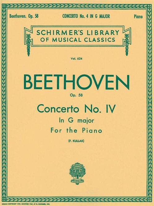 Hovedbilde Ludwig van Beethoven - Concerto No. 4 in G, Op. 58