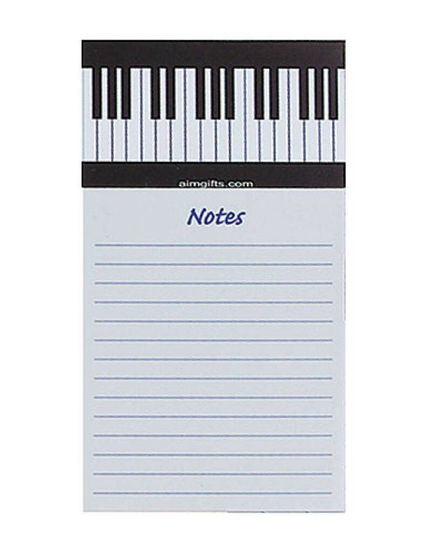 Magnetic Note Pad: Keyboard