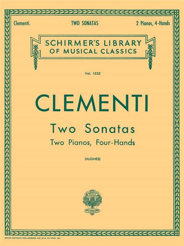 Muzio Clementi - 2 Sonatas