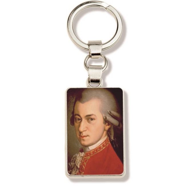 Hovedbilde Keyring Mozart Portrait