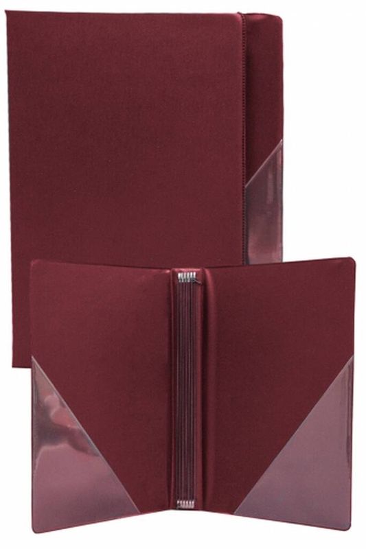 Maroon Folio-Choral w/Strings Notemappe