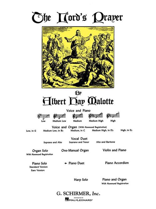 Hovedbilde Albert Hay Malotte - The Lord's Prayer