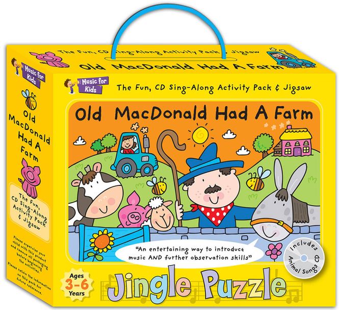 Hovedbilde Jingle Puzzle - Old MacDonald Had A Farm