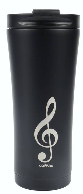 Hovedbilde Coffee-to-go thermo mug: g-clef
