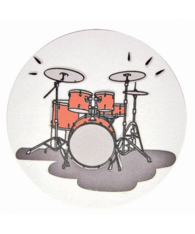 Coasters 2 Pack Drum Set