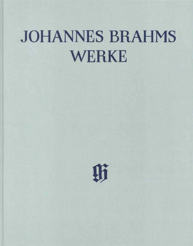 Johannes Brahms - Streichquartette, Arr. für Klavier zu vier Händen