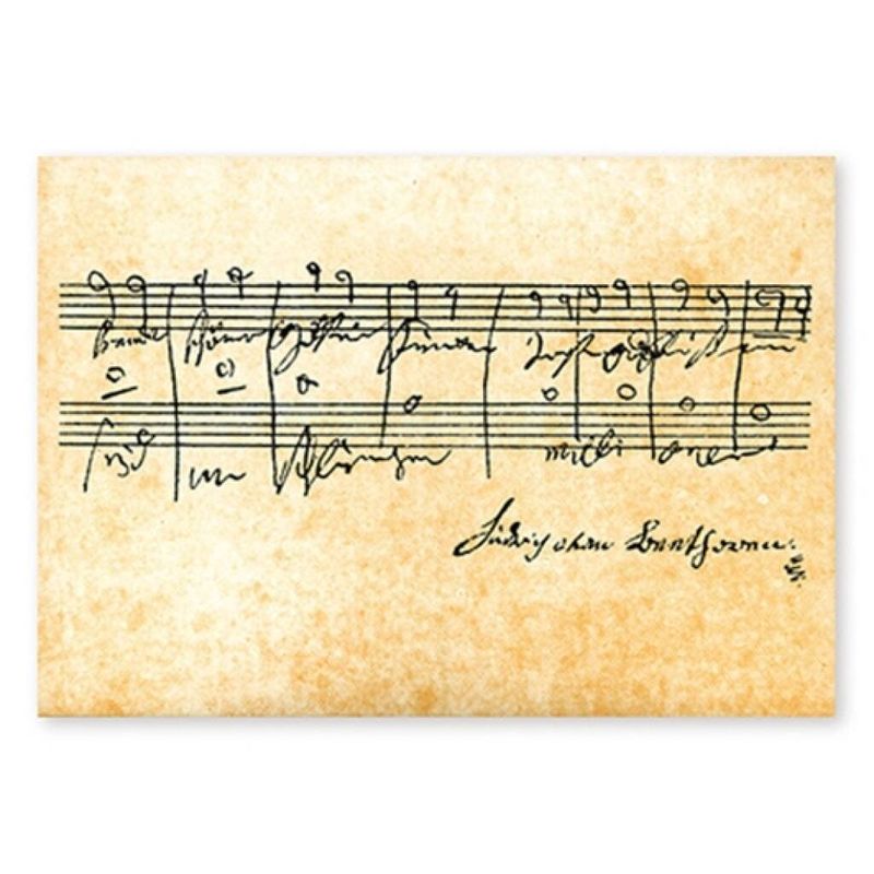 Postcard Beethoven - Ode an die Freude (10 pcs)