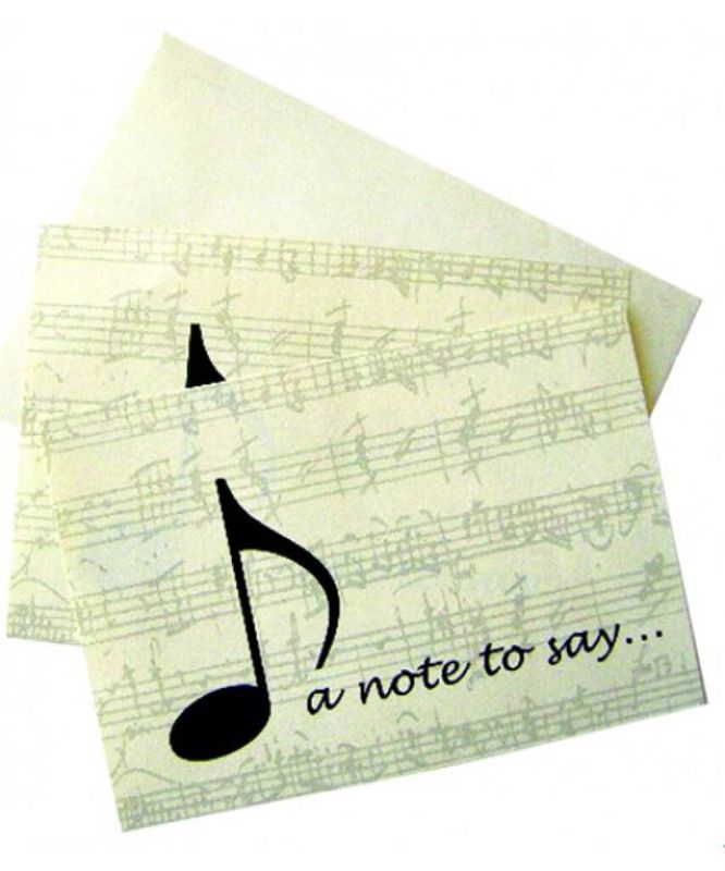 A Note to Say Boxed Stationery