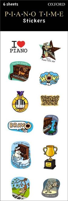 Hovedbilde Piano Time Stickers
