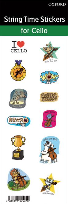Hovedbilde Cello Time stickers