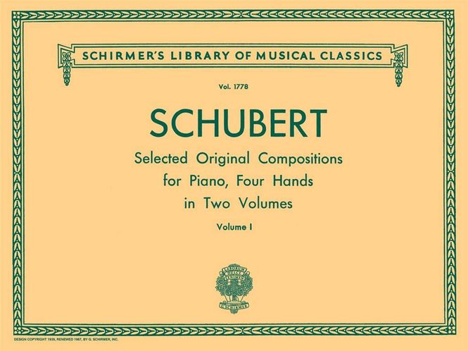 Hovedbilde Franz Schubert - Original Compositions for Piano - Volume 1