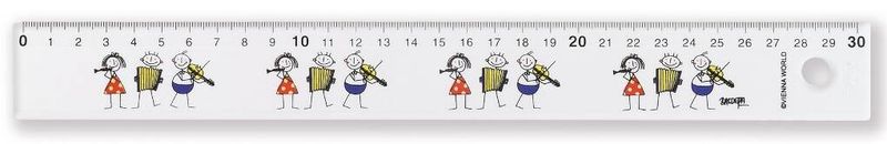 Ruler Little Phils 30cm (1 pc)