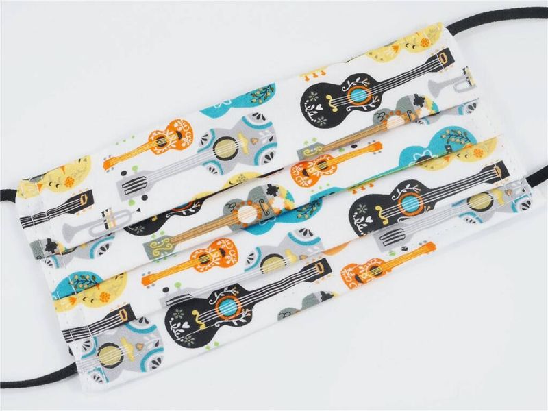 Face Covering Music Design 40 (Cotton) 18,5*9,5 cm