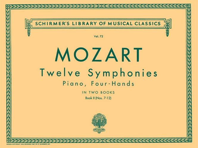 Hovedbilde Wolfgang Amadeus Mozart - 12 Symphonies - Book 2: ...