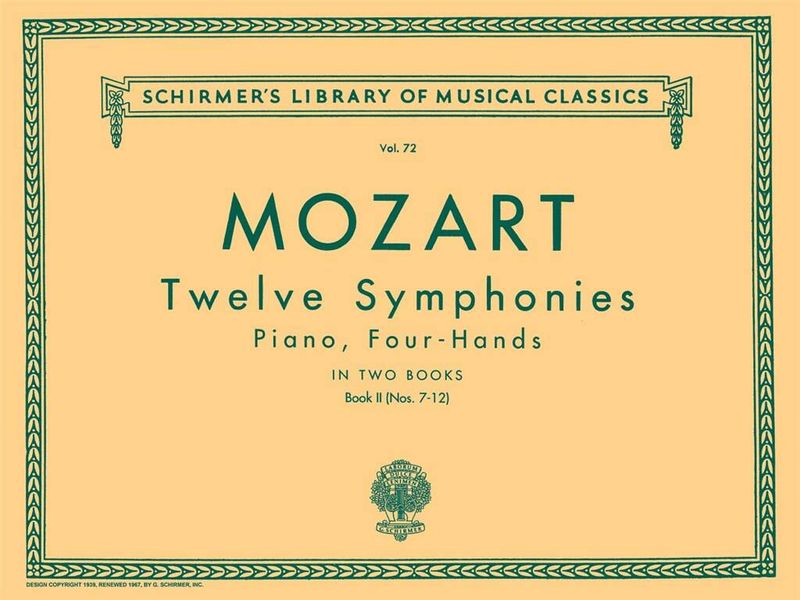Wolfgang Amadeus Mozart - 12 Symphonies - Book 2: Nos. 7-12