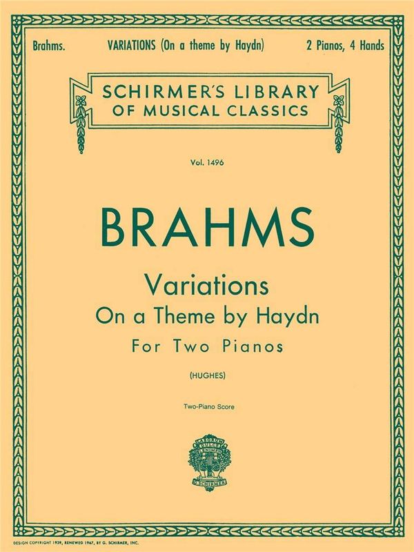 Johannes Brahms - Variations on a Theme by Haydn, Op. 56b