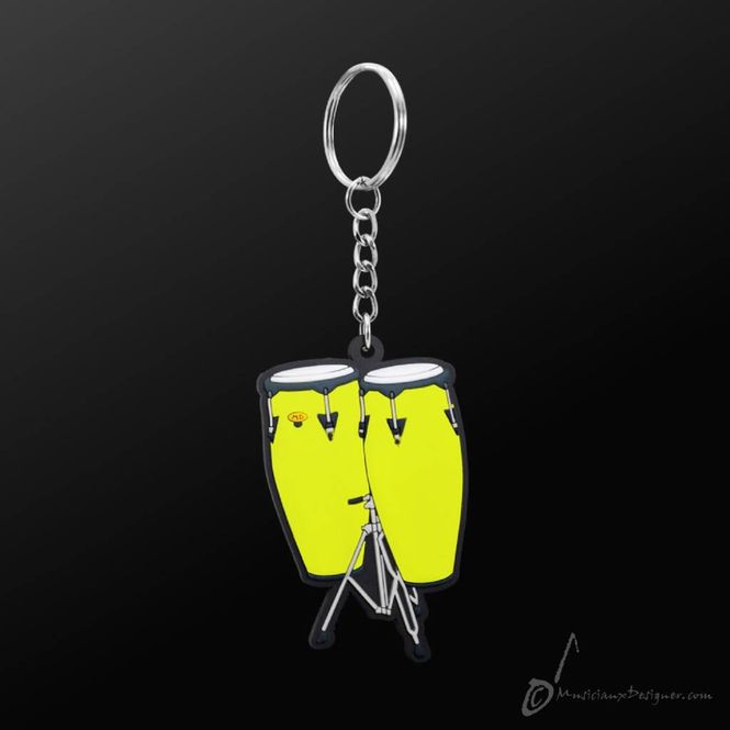 Hovedbilde Instrument Keyring Conga Green