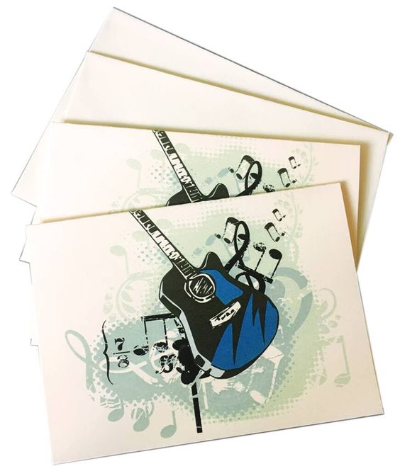 Hovedbilde Notelets Guitar