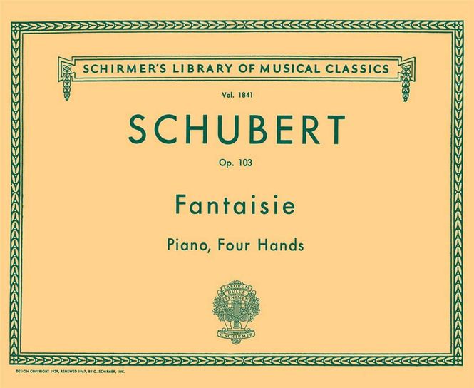 Hovedbilde Franz Schubert - Fantasie, Op. 103