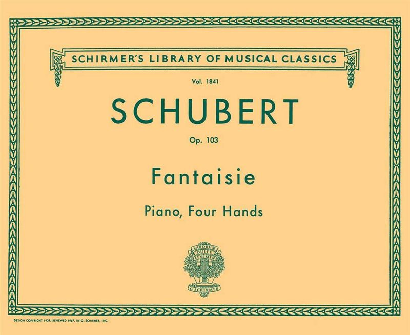 Franz Schubert - Fantasie, Op. 103