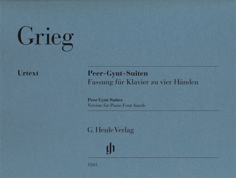 Edvard Grieg - Peer Gynt Suites - Version For Piano Four-Hands