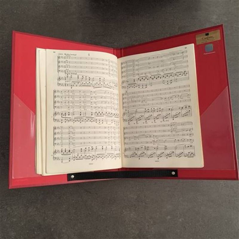 Classique Red Notemappe