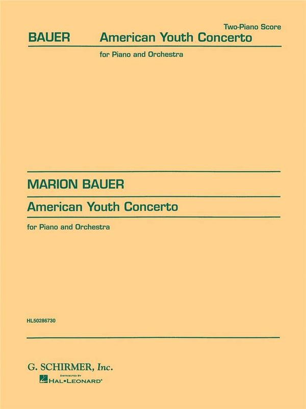 Marion E. Bauer - American Youth Concerto (2-piano score)