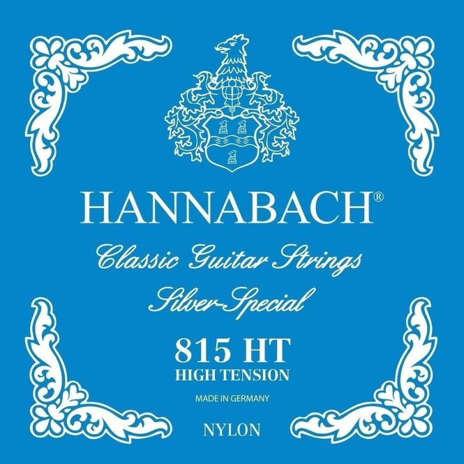 Hovedbilde Hannabach Strings for classic guitar Serie 815 High tension Silver special Set of 3 treble