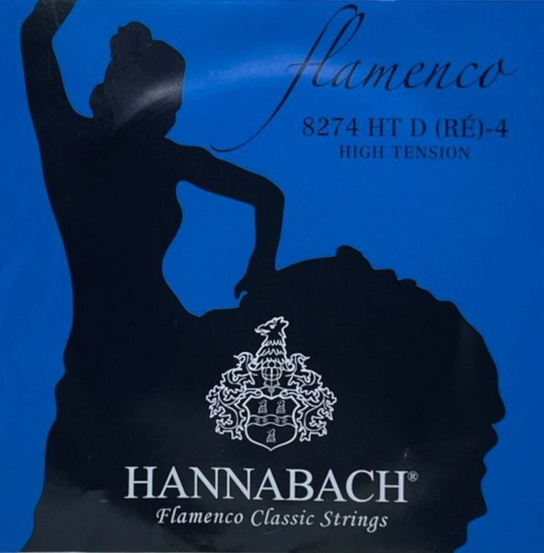 Hannabach Strings for classic guitar Serie 827 High Tension Flamenco D4w