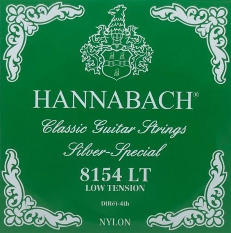 Hannabach Strings for classic guitar Serie 815 Low tension Silver special D4w