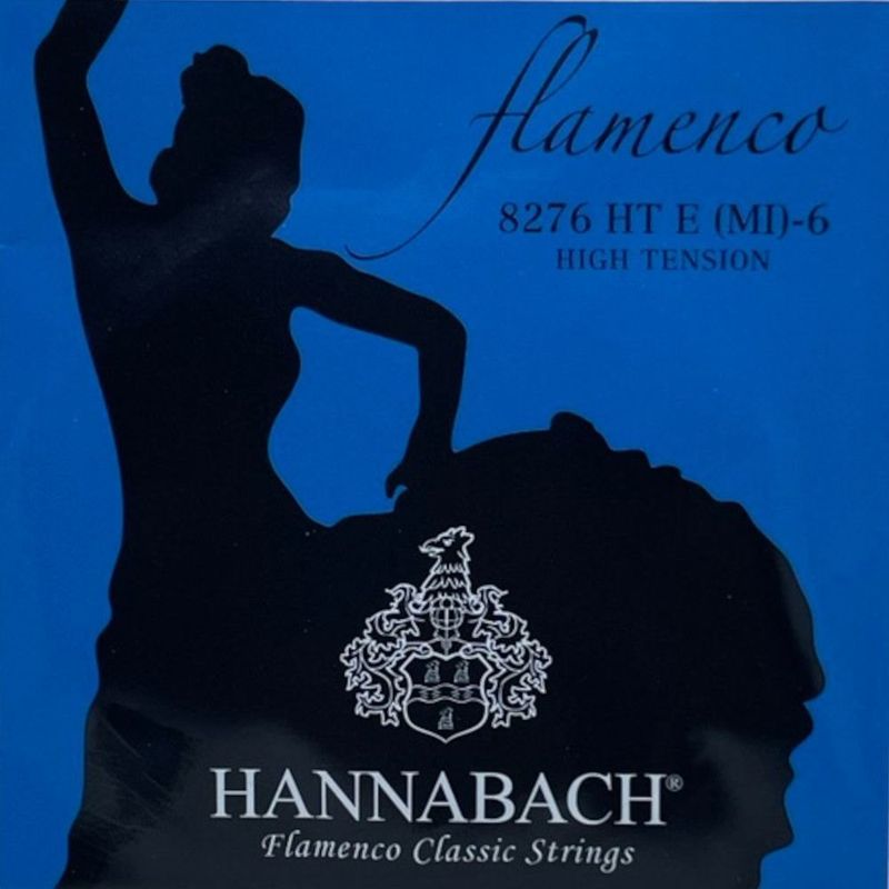 Hannabach Strings for classic guitar Serie 827 High Tension Flamenco E6w