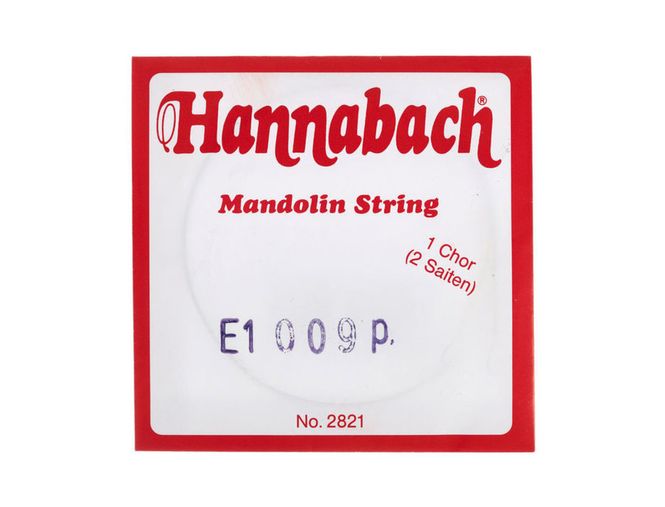 Hovedbilde Hannabach Strings for mandolin E .009