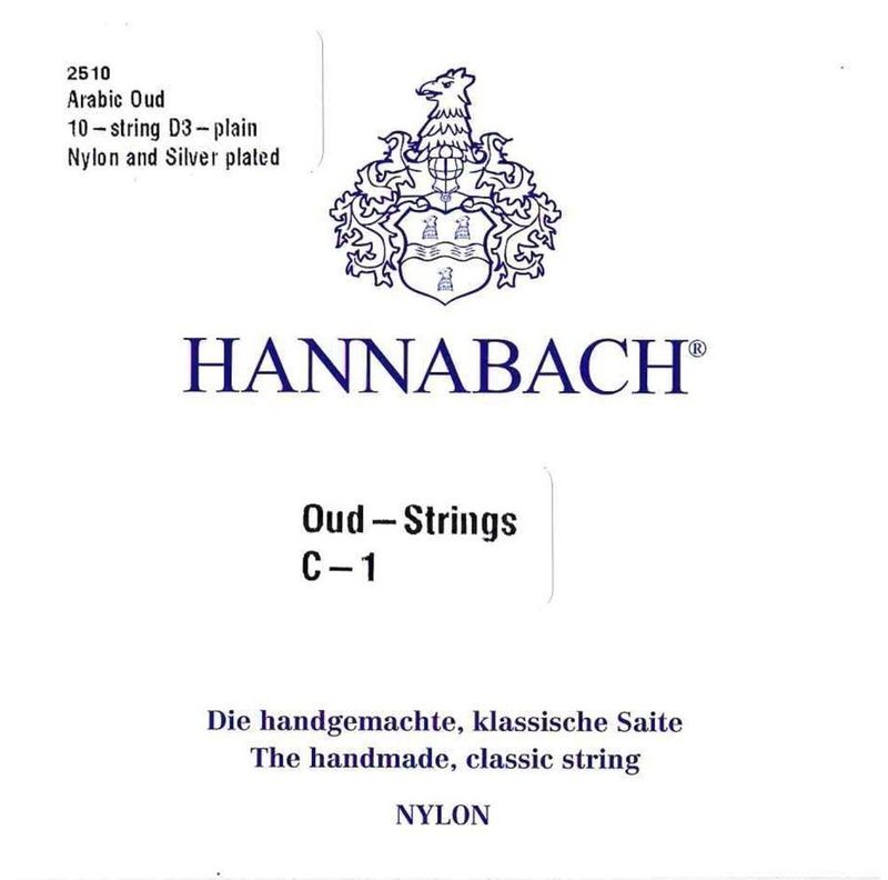 Hannabach Oud strings Arabic Aoud Nylon 10-string