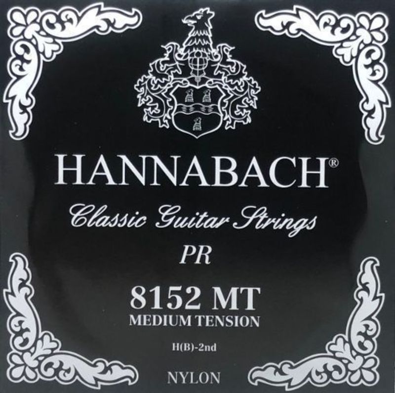 Hannabach Strings for classic guitar Serie 815 Medium tension Silver special H/B2