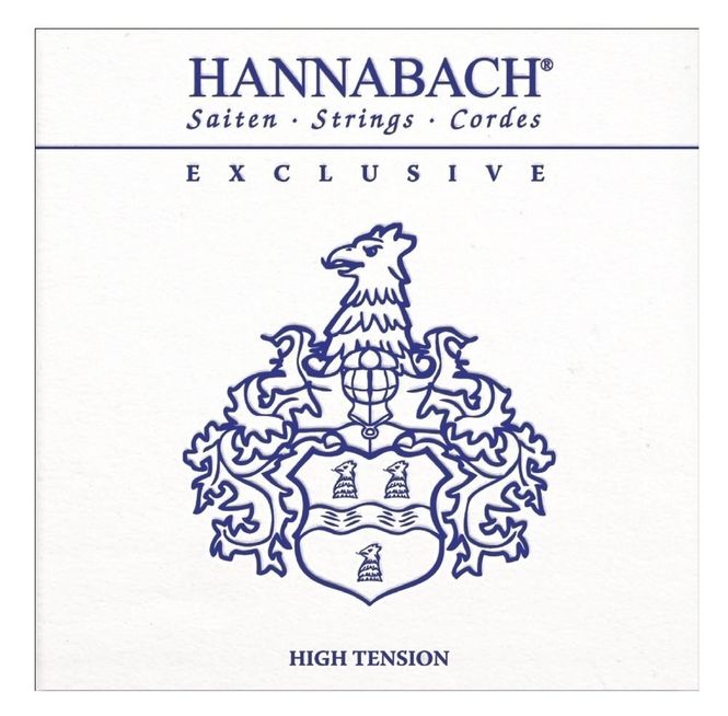 Hovedbilde Hannabach Strings for classic guitar Exclusive Serie High Tension E1