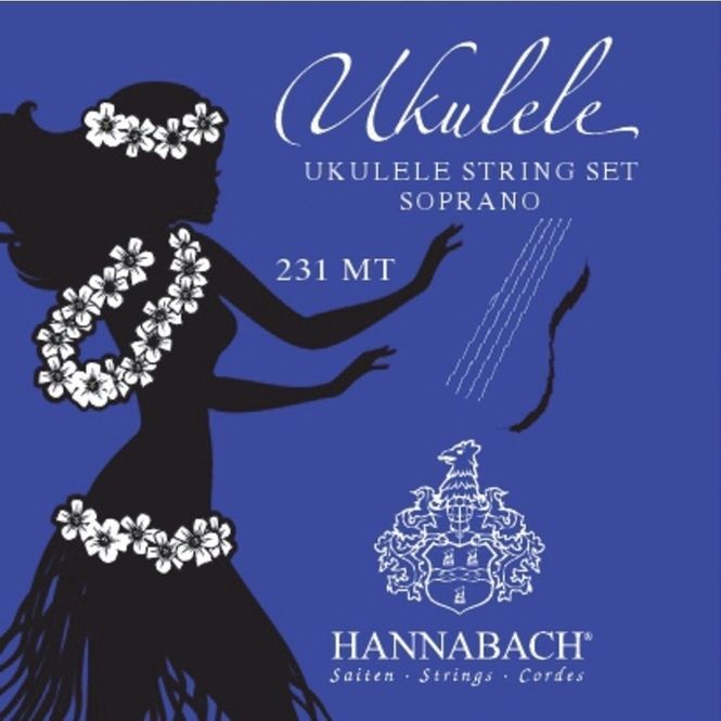 Hovedbilde Hannabach Strings for ukulele Soprano Set