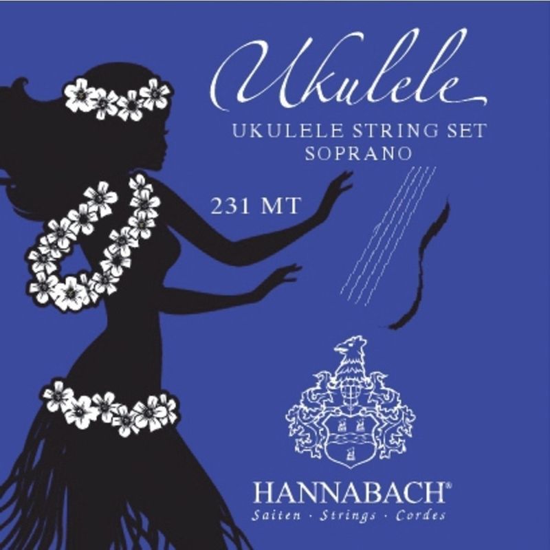 Hannabach Strings for ukulele Soprano Set