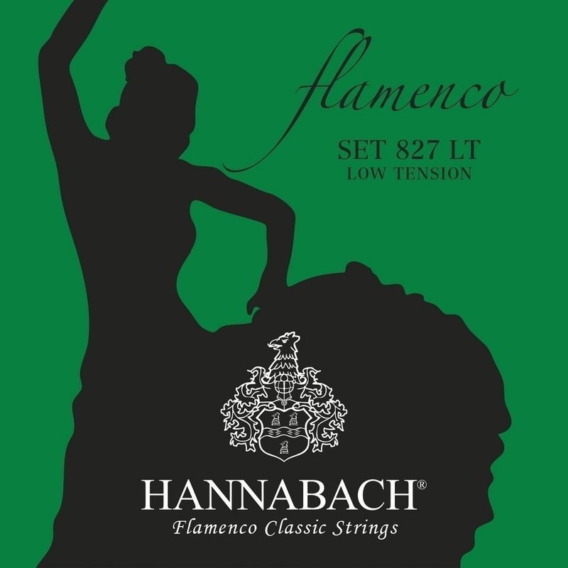Hannabach Strings for classic guitar Serie 827 Low Tension Flamenco E6w