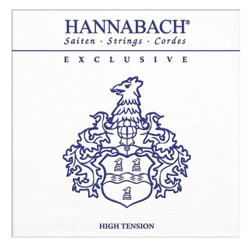 Hannabach Strings for classic guitar Exclusive Serie High Tension E6w