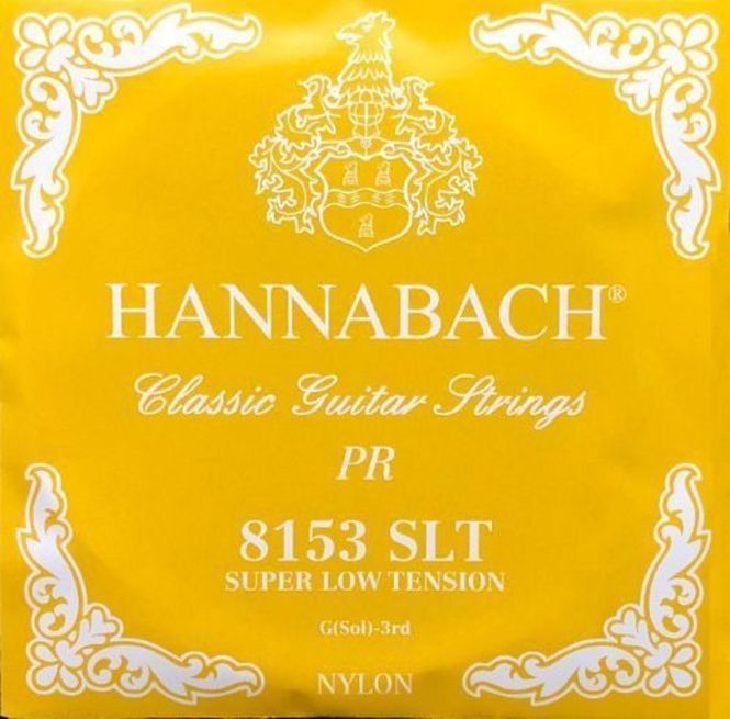 Hovedbilde Hannabach Strings for classic guitar Serie 815 Super Low Tension Silver special G3