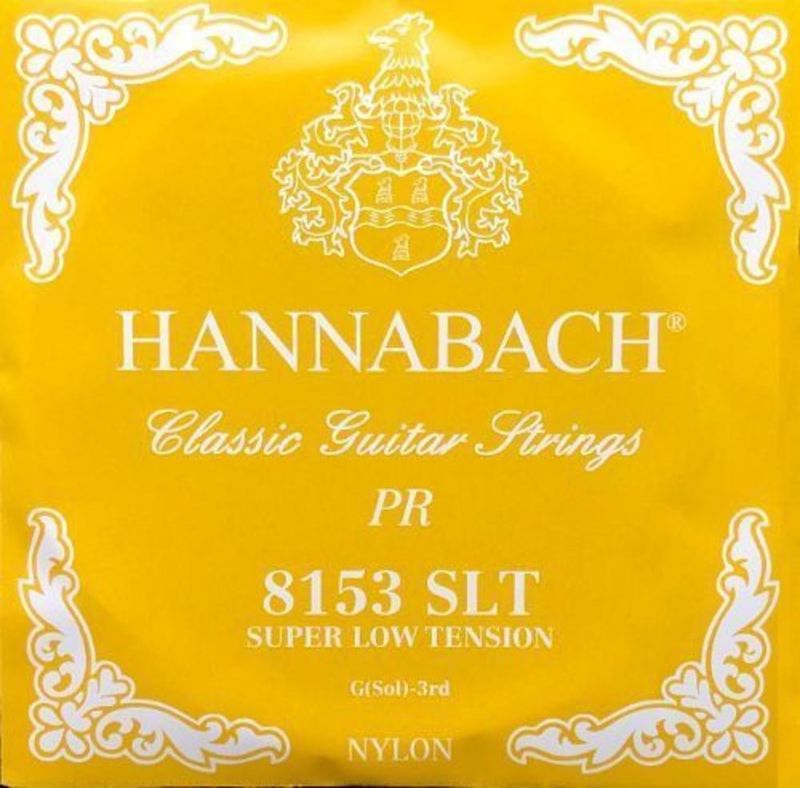 Hannabach Strings for classic guitar Serie 815 Super Low Tension Silver special G3