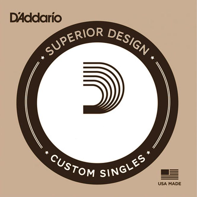 Hovedbilde D'Addario BPL008 Gitarsträng Brass Plated Plain ...
