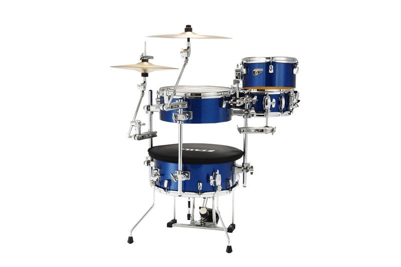 Tama CJB46-ISP Coctail-JAM Shell Kit med pedal och bag, Indigo Sparkle