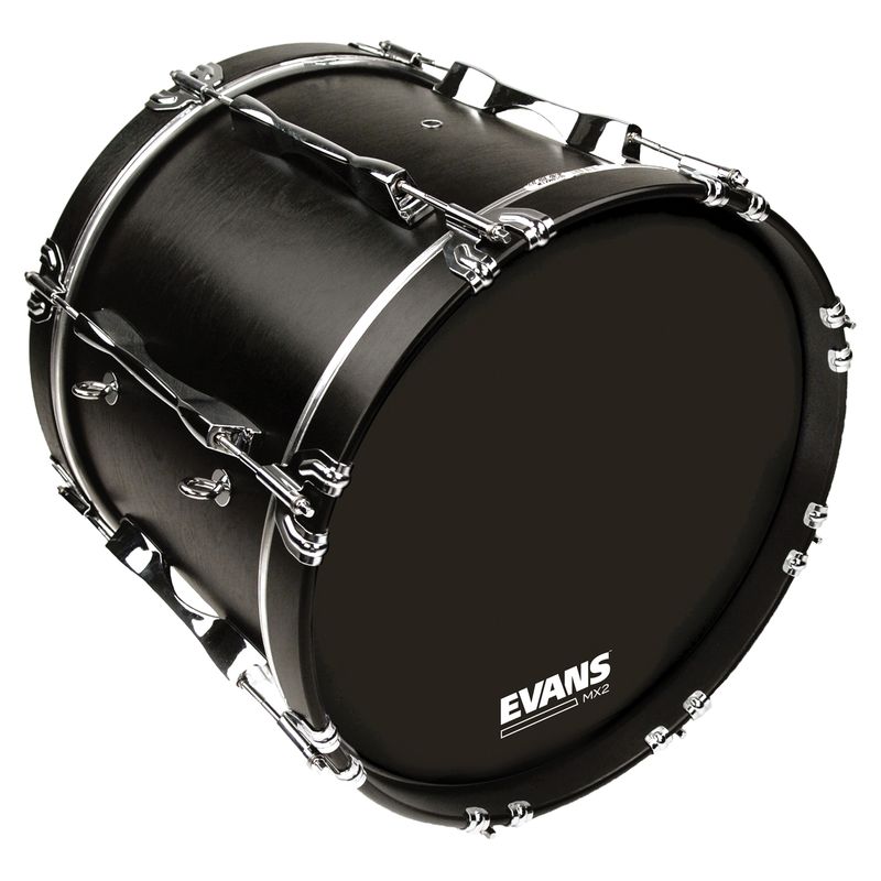 Evans BD18MX2B 18'' Bastrumskinn March Bass Black