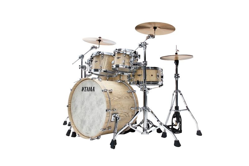 Tama TW42RZS-AWC Star Walnut 4-set shellkit (10,12,16,22), Antique White Jap. Chestnut