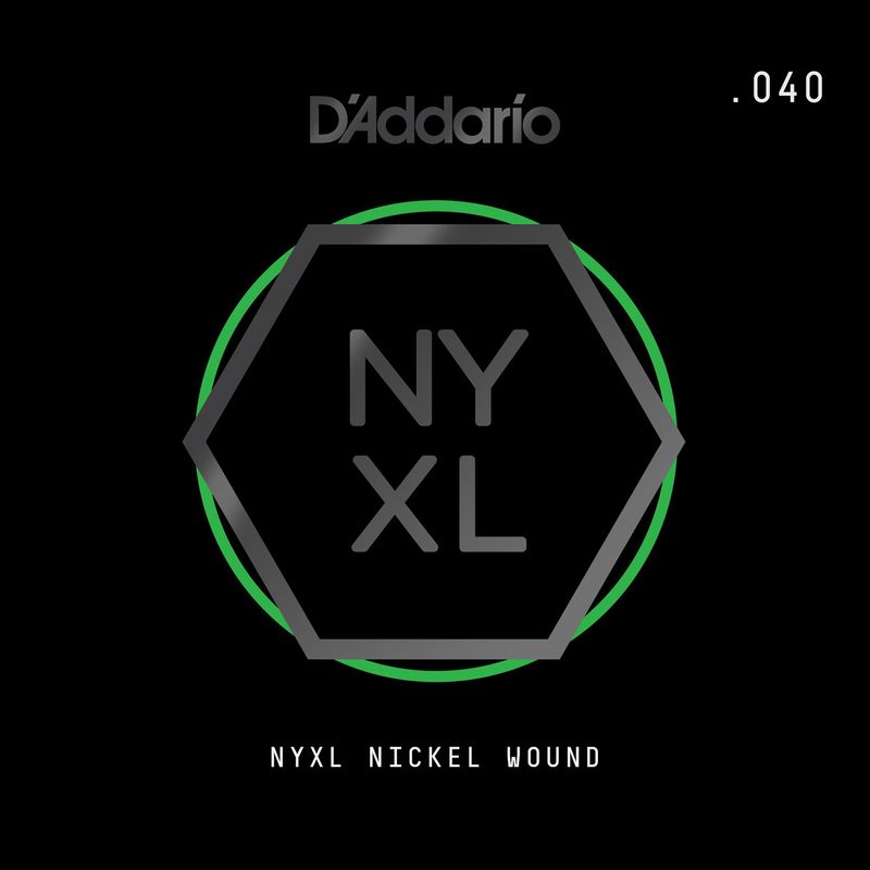 D'Addario NYNW040 Gitarsträng NYXL Nickel Wound 040