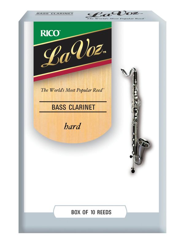 D'Addario REC10HD Rörblad La Voz Bas-Klarinett 10-p. HD