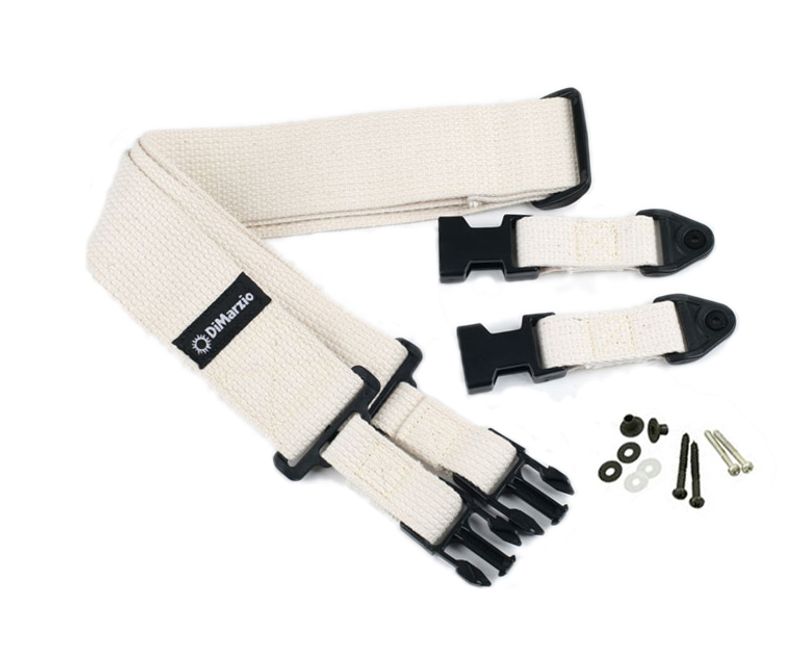 Dimarzio DD2200CN 2'' ClipLock Strap Cotton Natural
